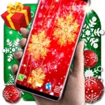 winter holiday snow wallpapers android application logo